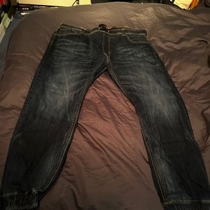 American eagle denim joggers